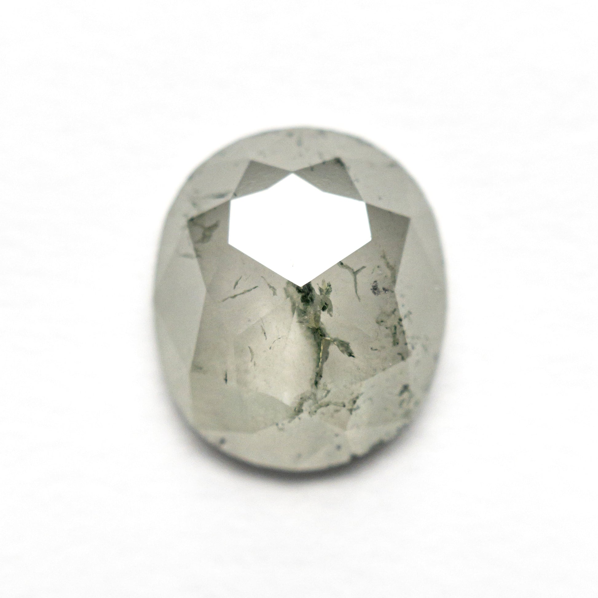 2.47ct 9.37x8.05x3.45mm オーバル ローズカット 19238-02