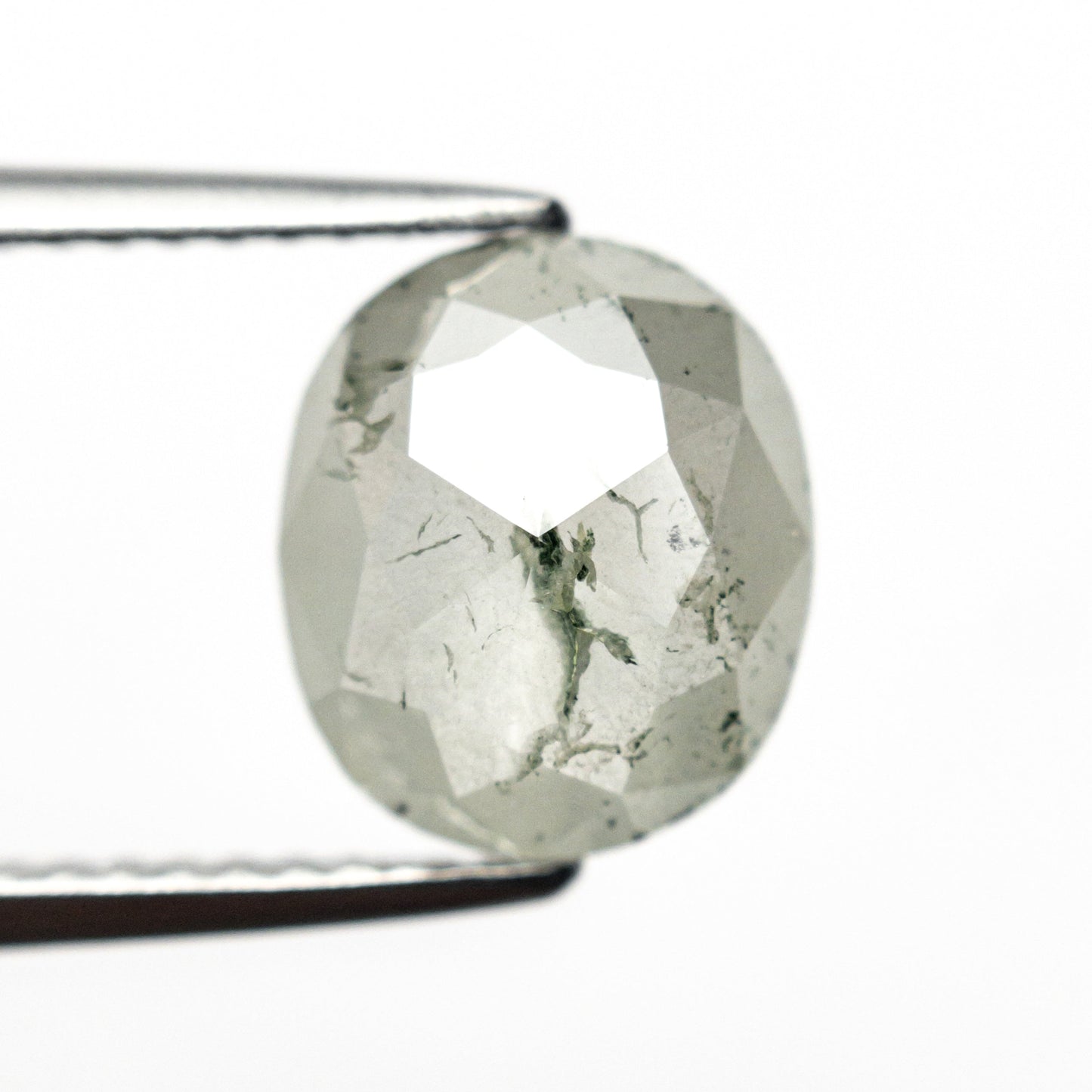 2.47ct 9.37x8.05x3.45mm オーバル ローズカット 19238-02