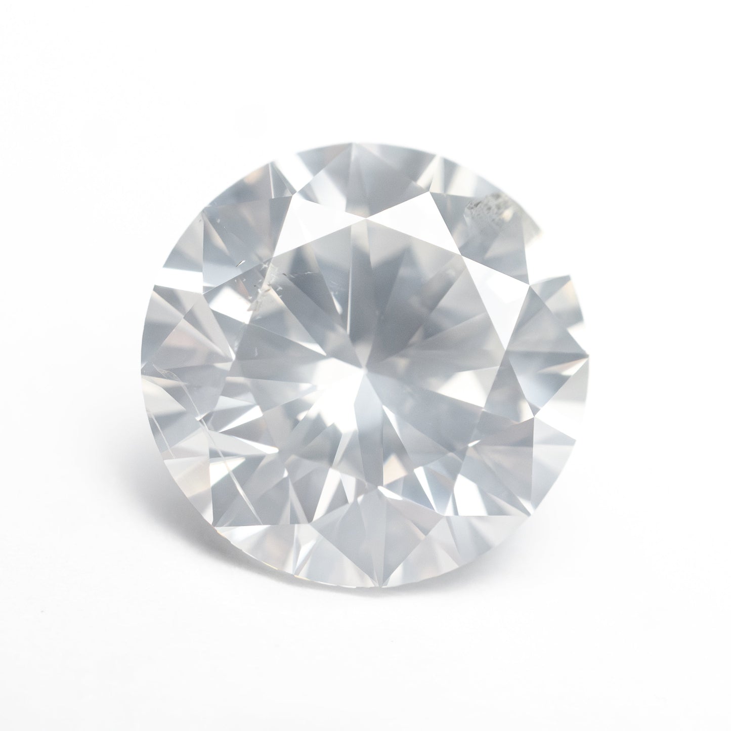 4.00ct 10.13x10.12x6.25mm GIA I2 ファンシー ホワイト ラウンド ブリリアント 19263-01