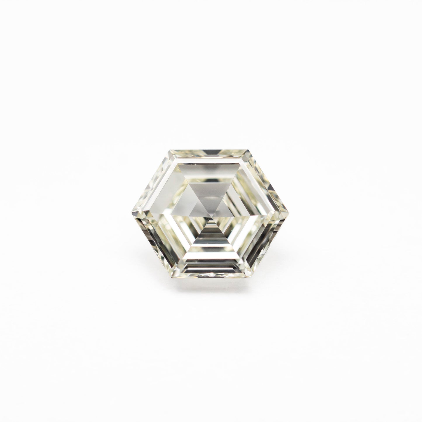 0.50ct 5.96x4.96x2.34mm VS1 K ヘキサゴン ステップカット 🇨🇦 19386-27