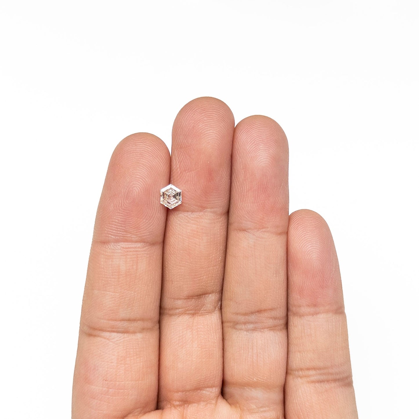 0.50ct 5.96x4.96x2.34mm VS1 K ヘキサゴン ステップカット 🇨🇦 19386-27