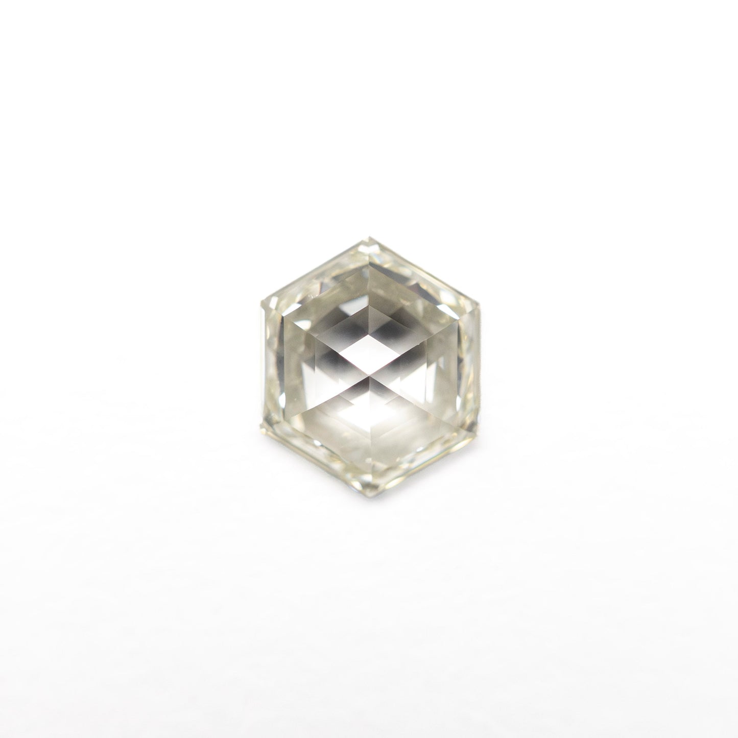 0.50ct 5.96x4.96x2.34mm VS1 K ヘキサゴン ステップカット 🇨🇦 19386-27