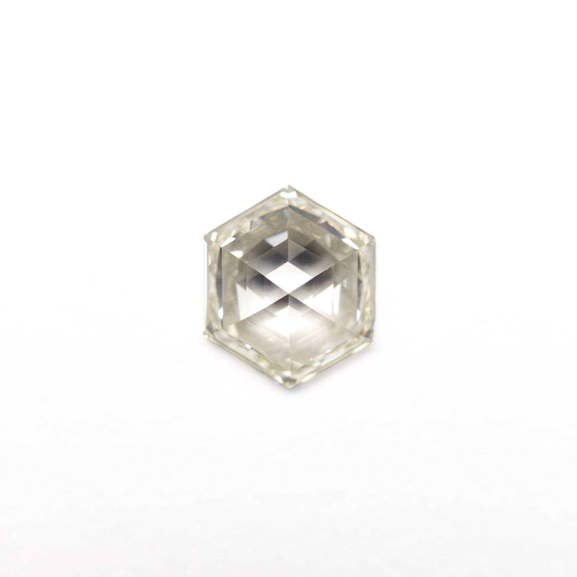 0.50ct 5.96x4.96x2.34mm VS1 K ヘキサゴン ステップカット 🇨🇦 19386-27