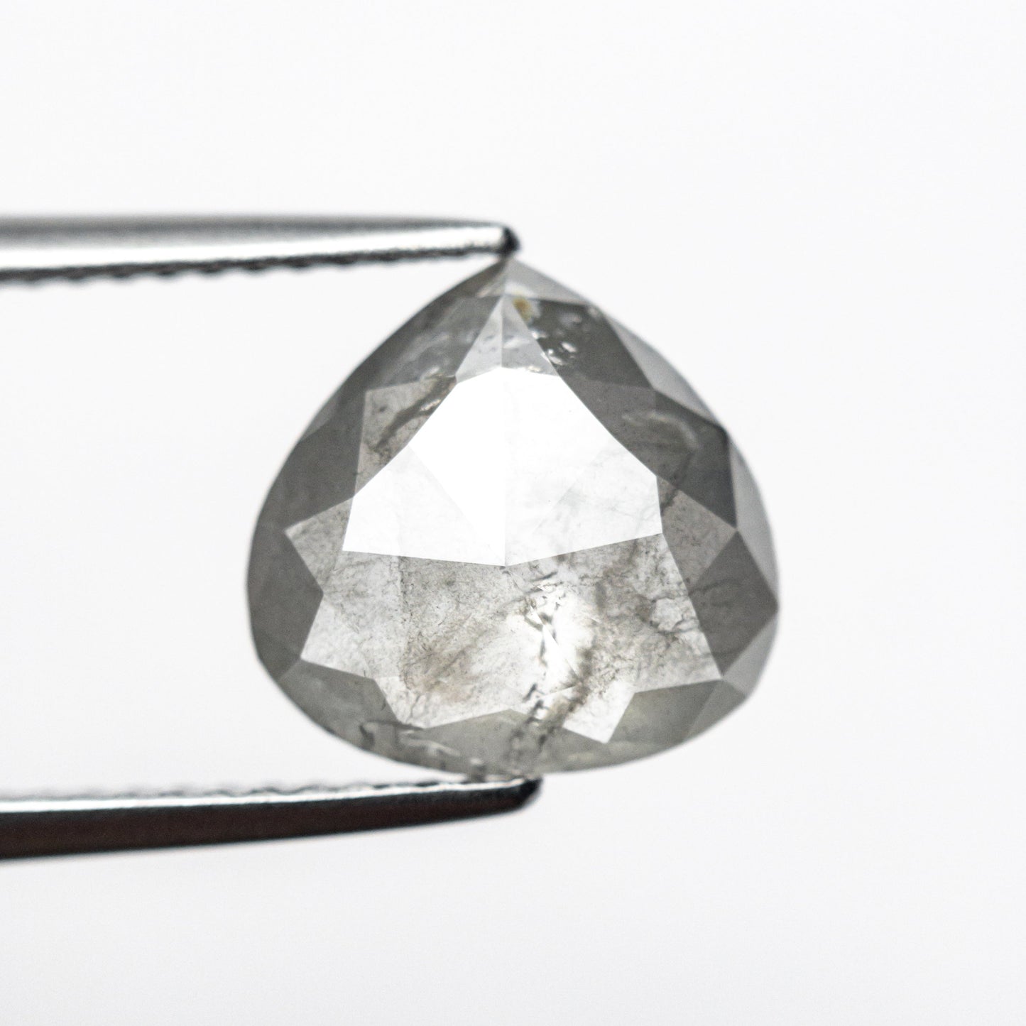 2.29ct 9.82x10.13x2.81mm ペアー ローズカット 19604-05