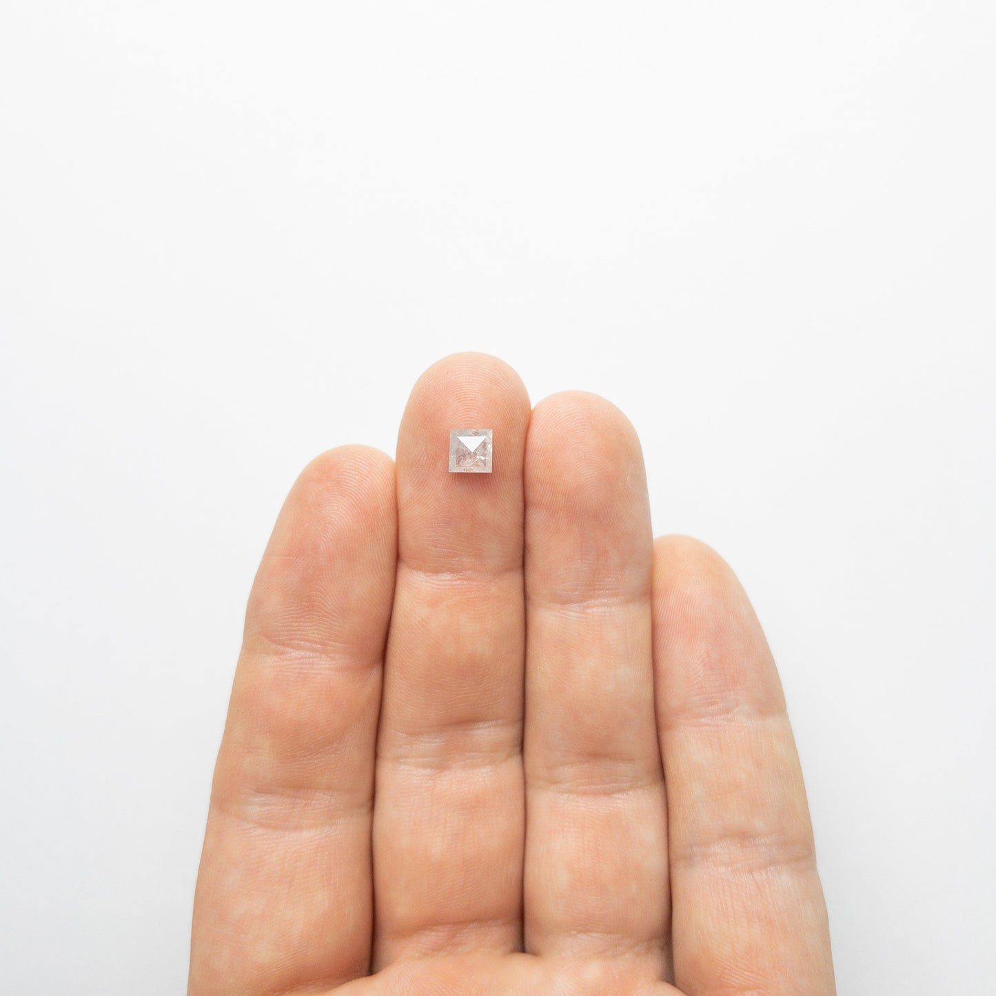 0.78ct 5.35x5.29x2.63mm スクエア ローズカット 20001-14