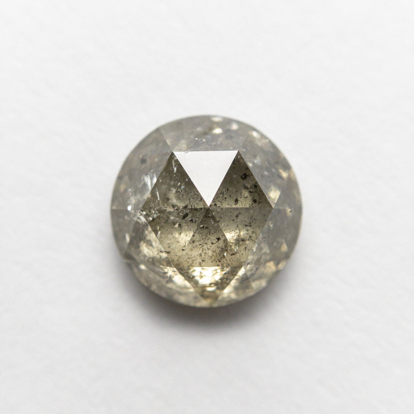 2.15ct 7.72x7.69x4.11mm ラウンド ローズカット 20019-03