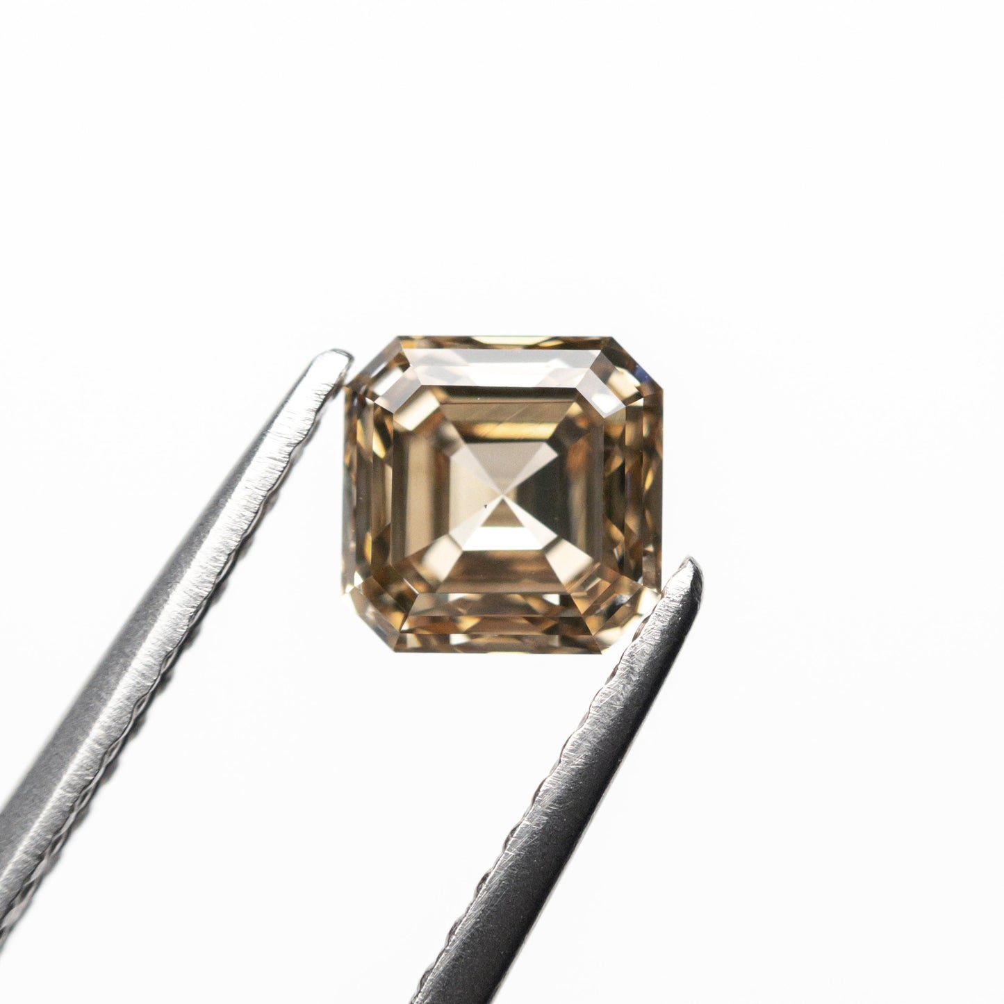 1.00ct 5.20x5.15x3.66mm VS2 C6 カットコーナー スクエア ステップカット 20706-04