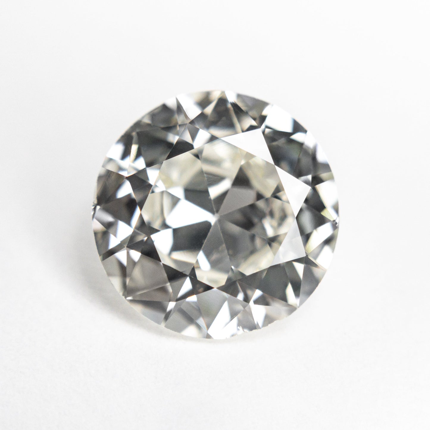 3.65ct 10.59x10.46x5.36mm GIA VS1 K アンティーク オールド ヨーロピアン カット 21678-01