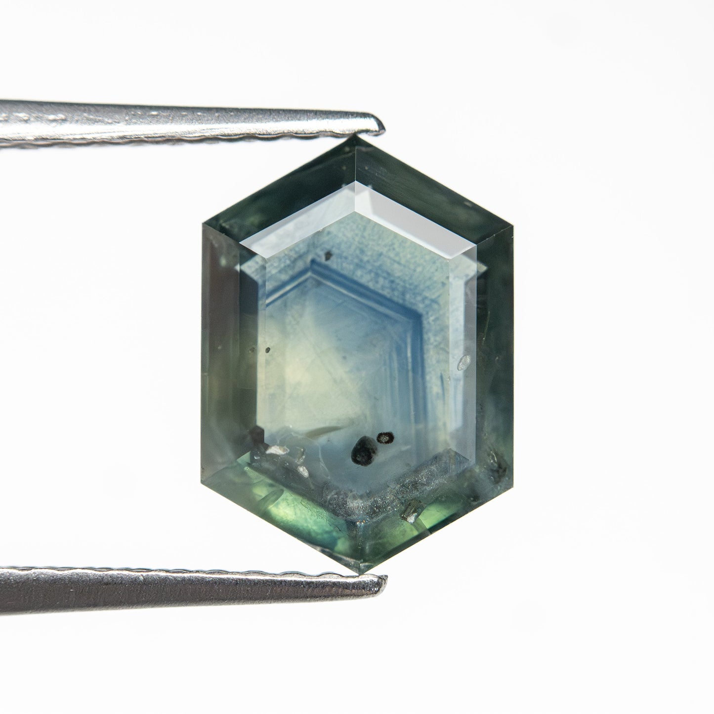 2.77ct 10.05x7.16x3.32mm Hexagon Portrait Cut Sapphire 22266-47