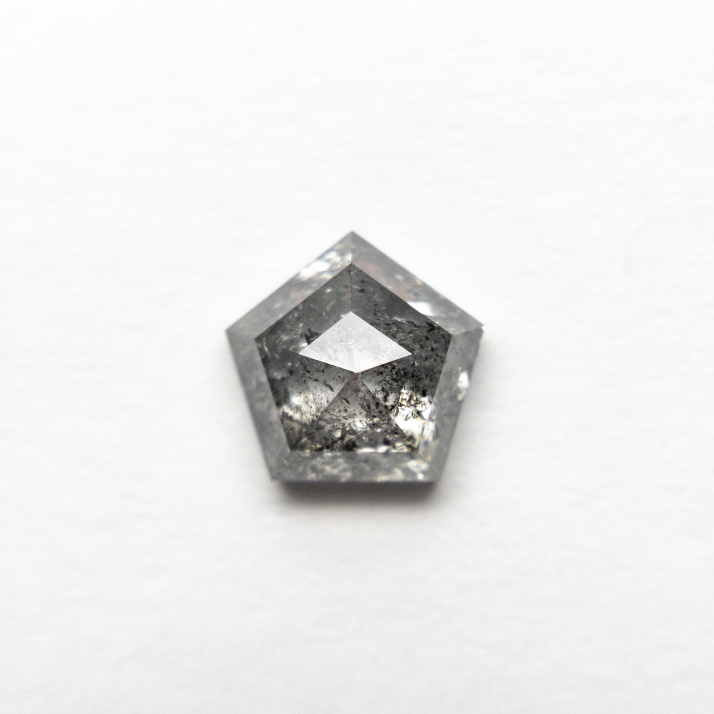 1.23ct 6.60x6.49x3.42mm ペンタゴン ローズカット 22390-08