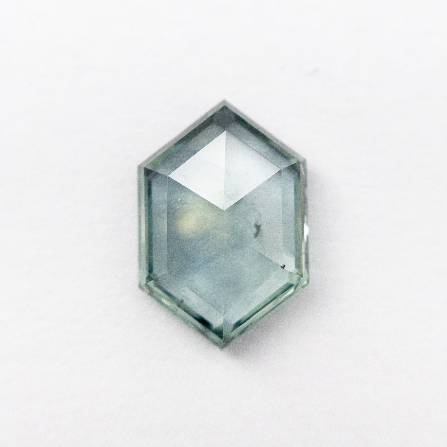 2.50ct 10.63x7.17x3.04mm ヘキサゴン ローズカット サファイア 22434-03