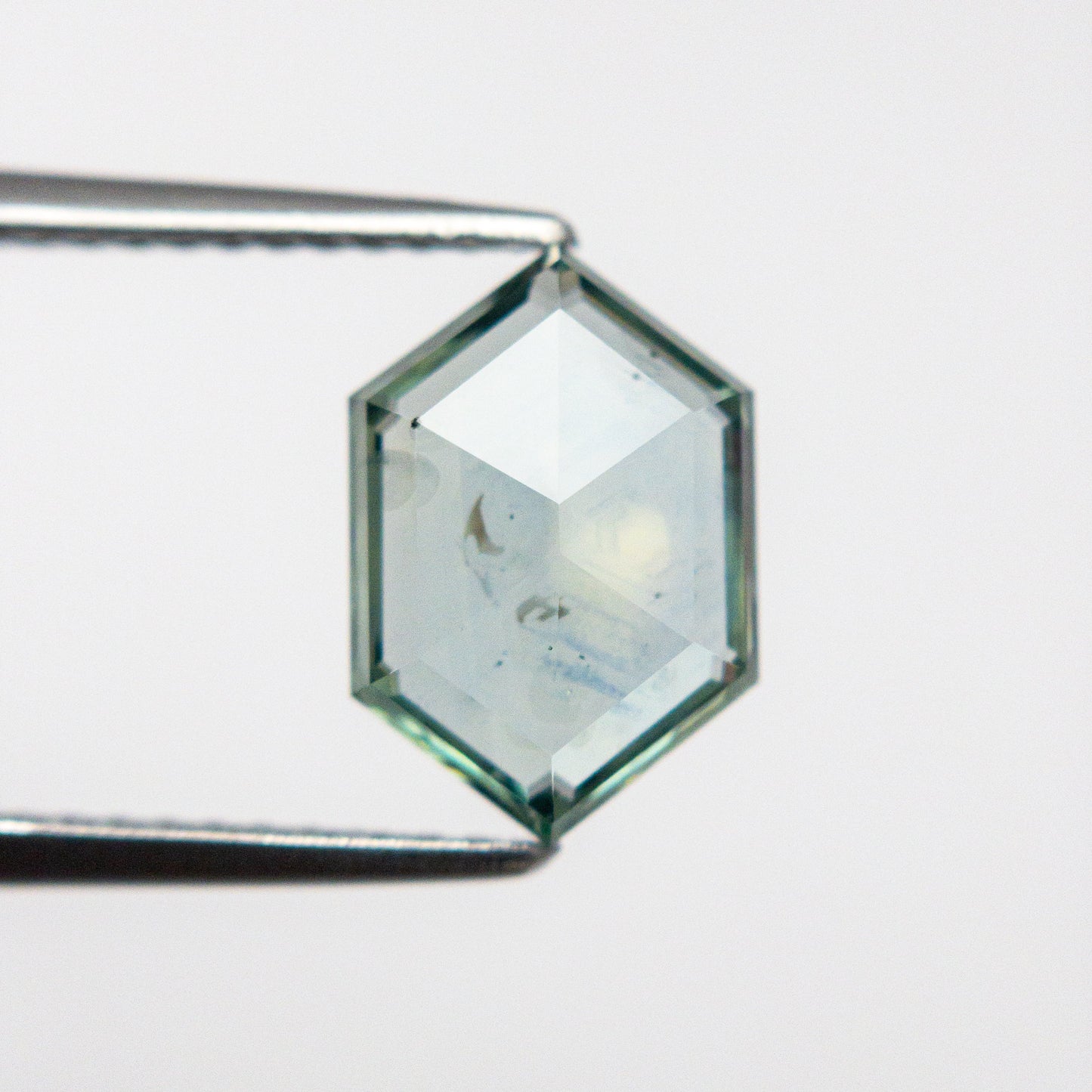 2.50ct 10.63x7.17x3.04mm ヘキサゴン ローズカット サファイア 22434-03