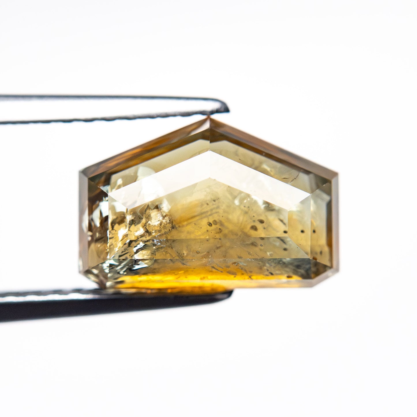 3.41カラット 6.90x10.49x4.05mm シールドポートレートカットサファイア 22434-143