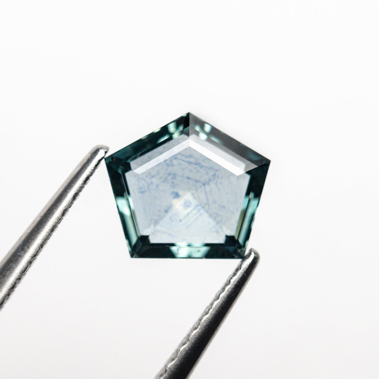 1.29ct 7.37x6.51x2.81mm ペンタゴン ダブルカット サファイア 22434-57