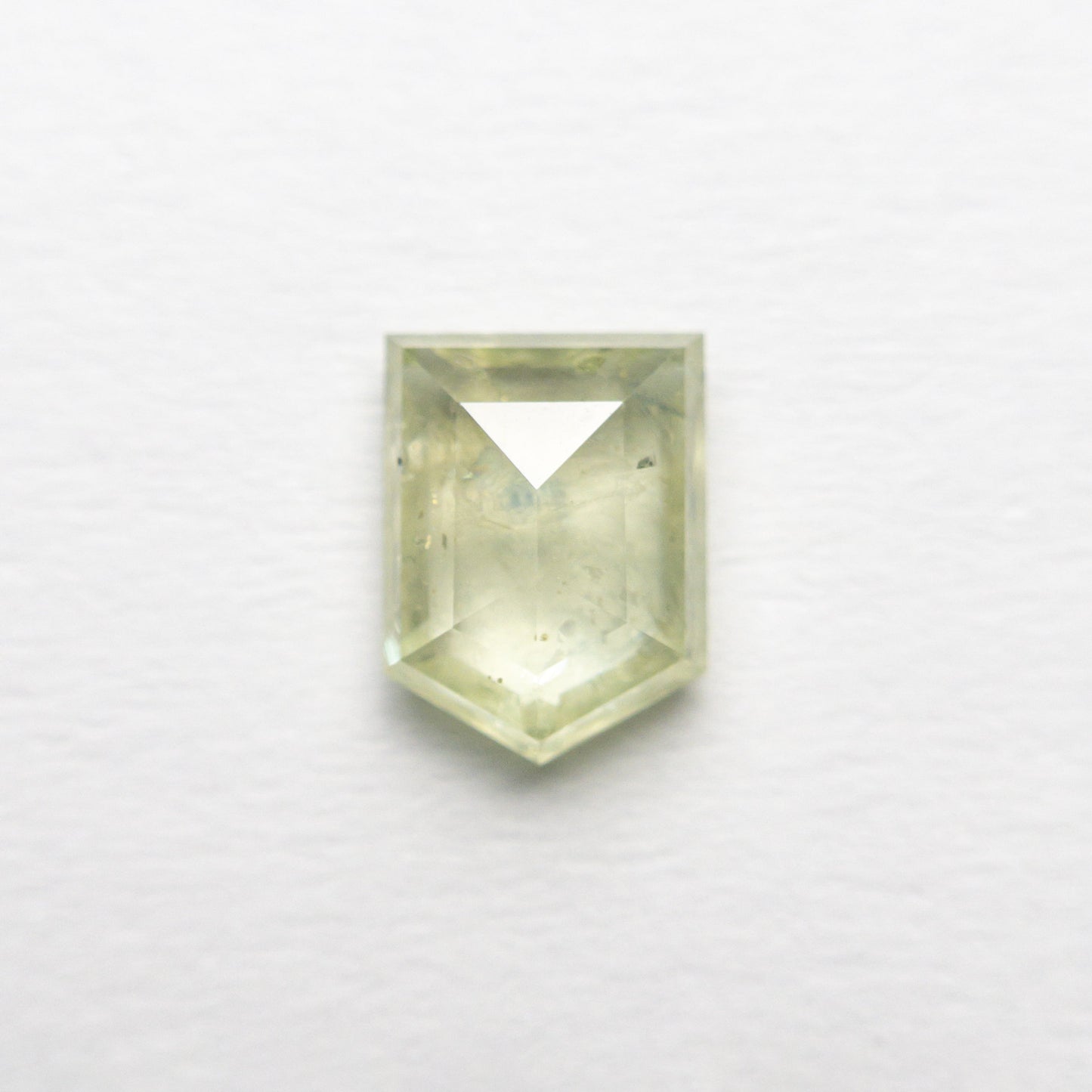 1.00ct 6.48x4.85x2.63mm シールドダブルカットサファイア 22434-86