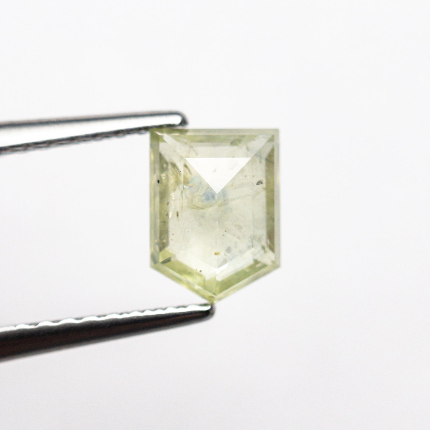 1.00ct 6.48x4.85x2.63mm シールドダブルカットサファイア 22434-86