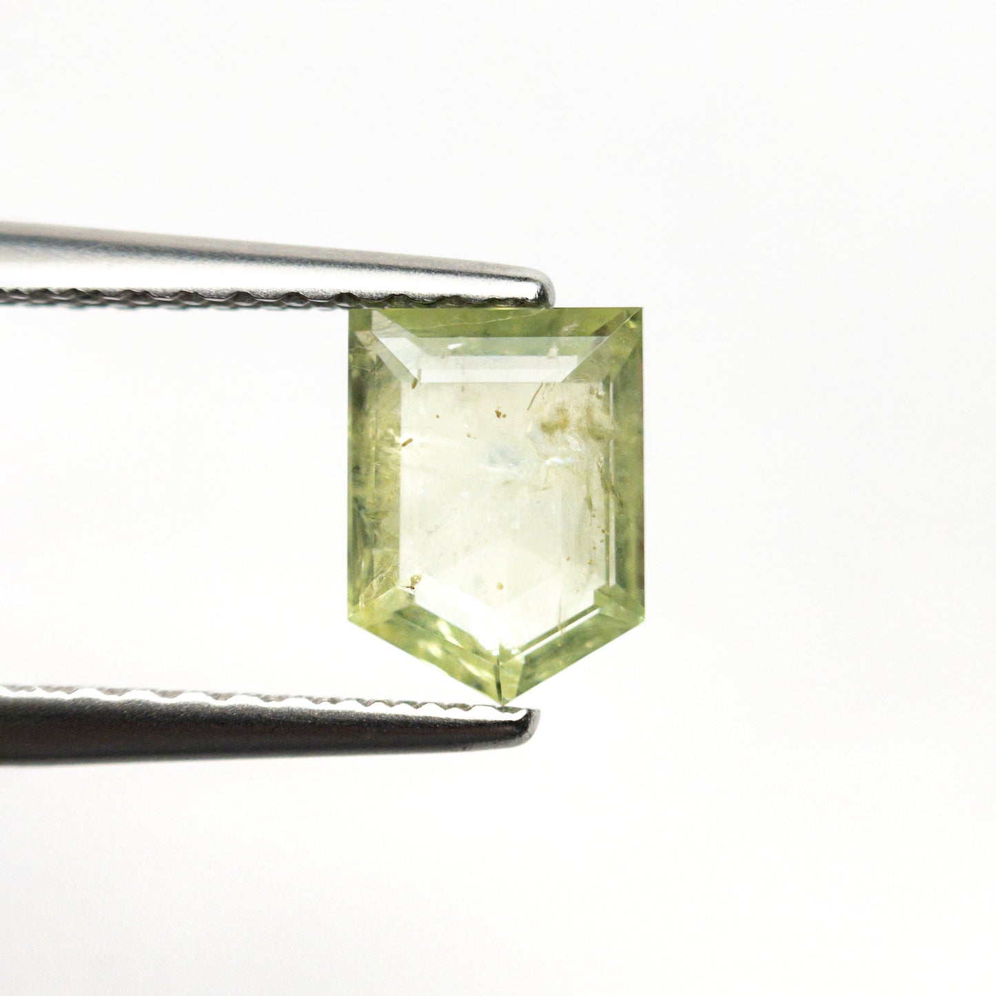 1.00ct 6.48x4.85x2.63mm シールドダブルカットサファイア 22434-86