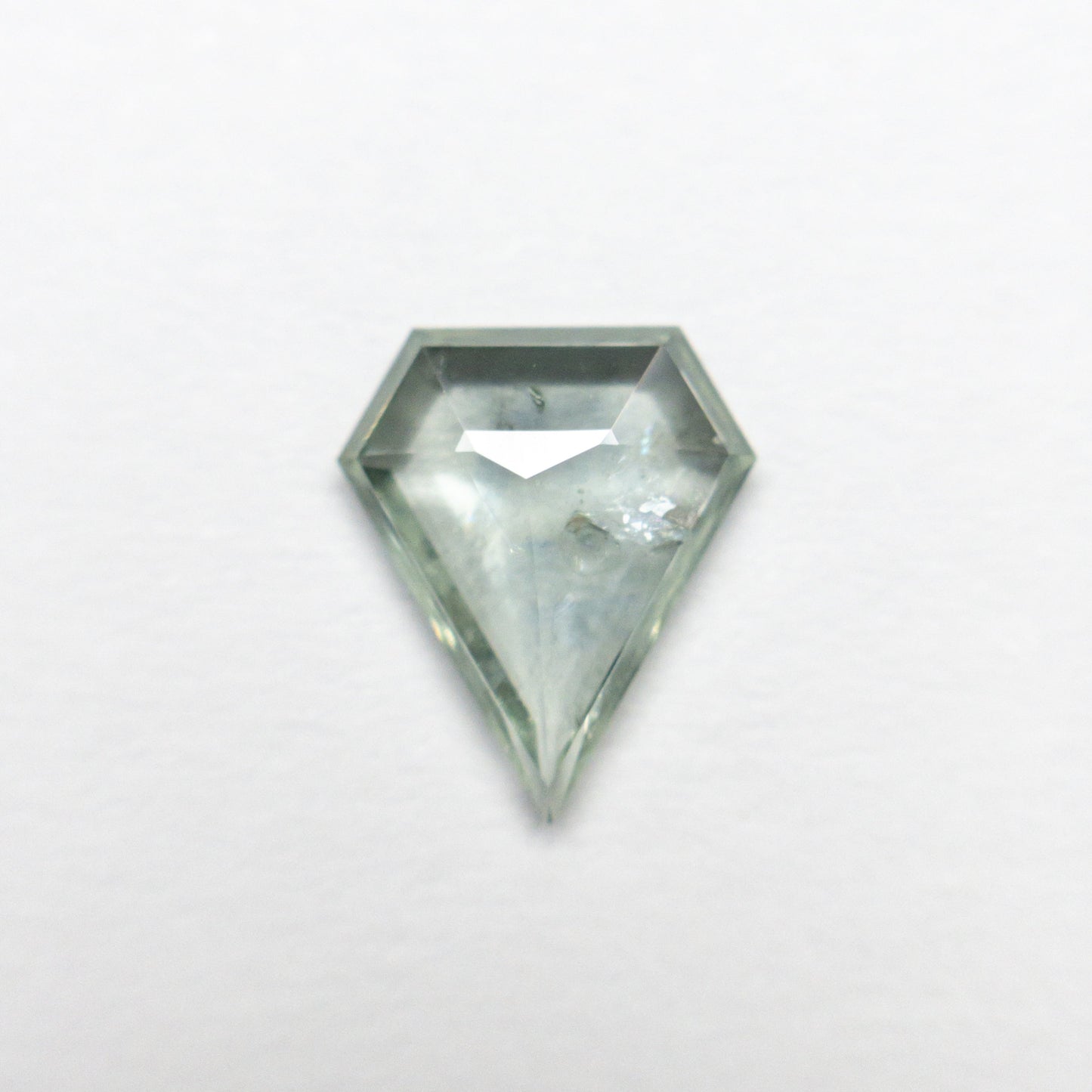 1.06ct 8.67x7.33x2.14mm シールド ローズカット サファイア 22434-92