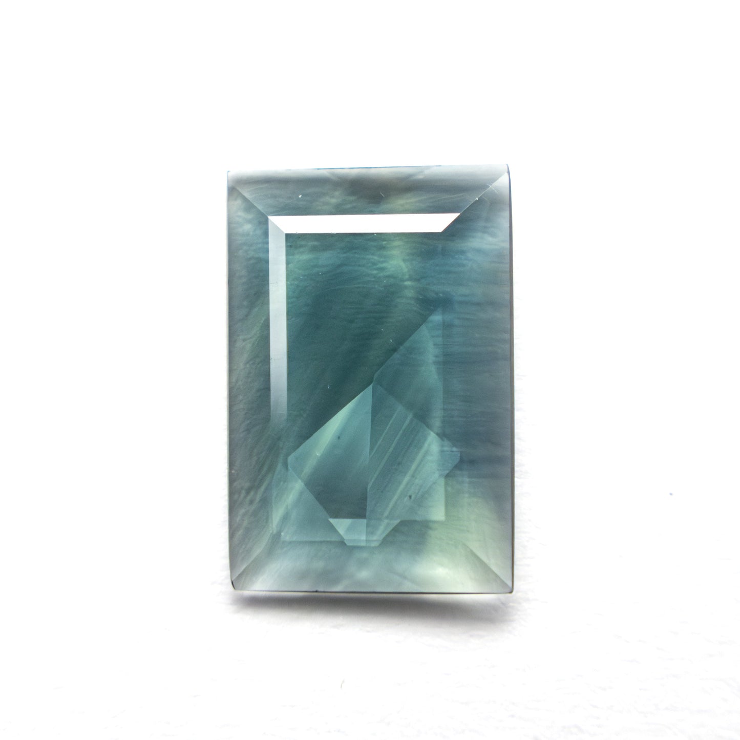 1.27ct 10.17x6.79x1.39mm レクタングル ローズカット サファイア 22436-11