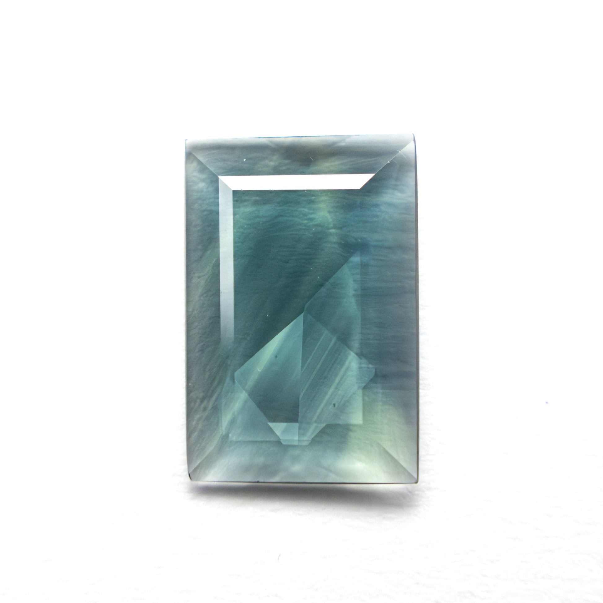 1.27ct 10.17x6.79x1.39mm レクタングル ローズカット サファイア 22436-11