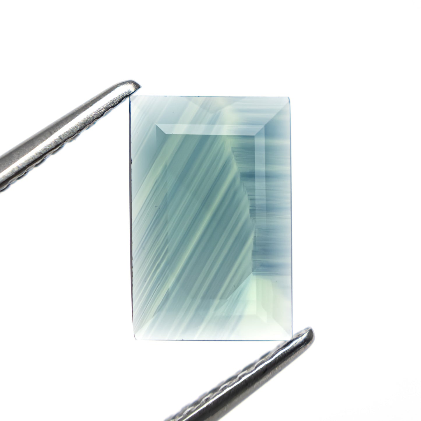 1.27ct 10.17x6.79x1.39mm レクタングル ローズカット サファイア 22436-11
