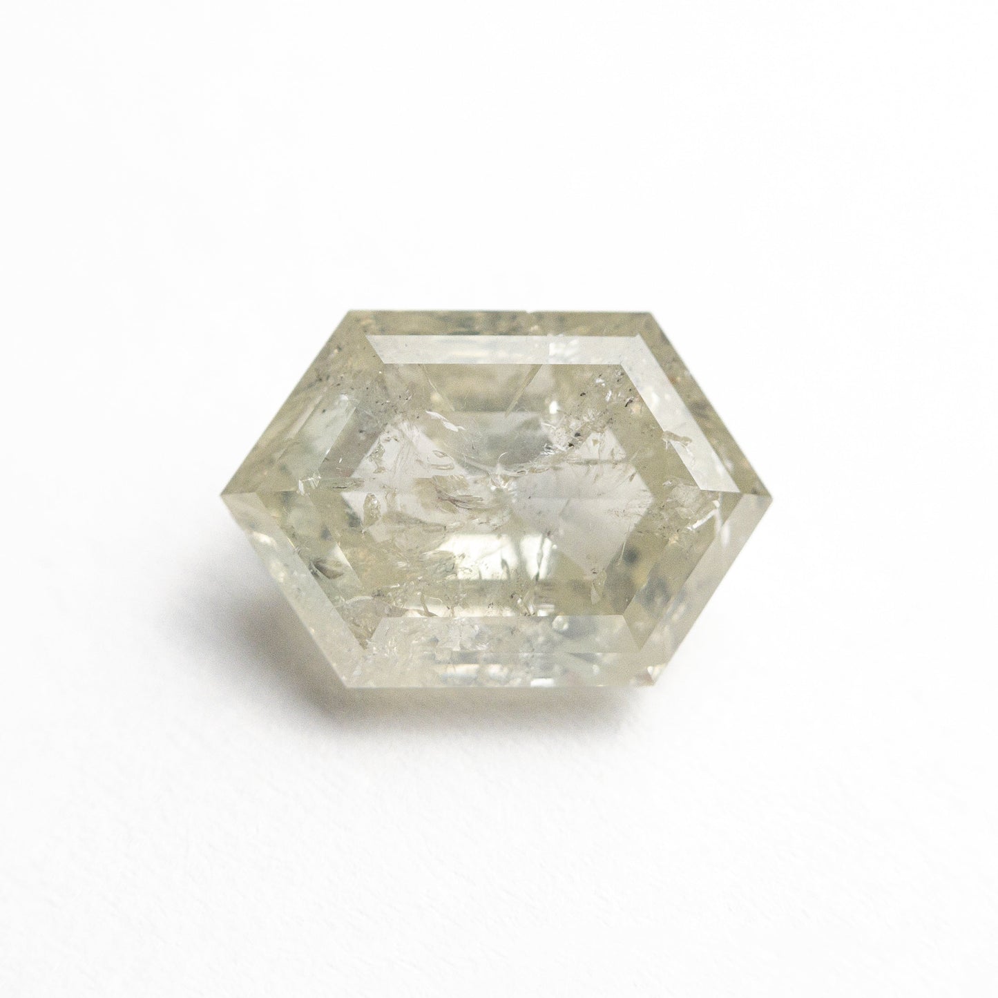 2.13ct 9.64x6.58x4.02mm ヘキサゴン ステップカット 23177-08