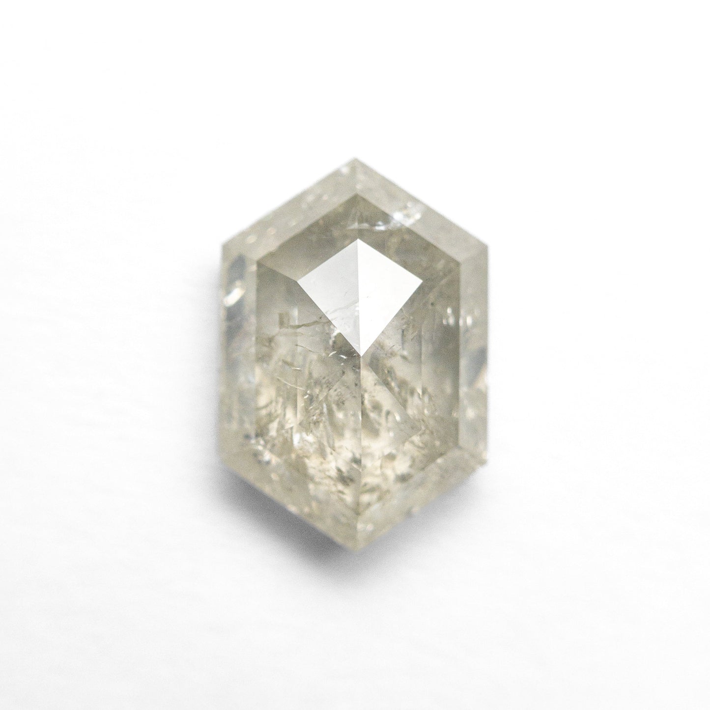 2.13ct 9.64x6.58x4.02mm ヘキサゴン ステップカット 23177-08