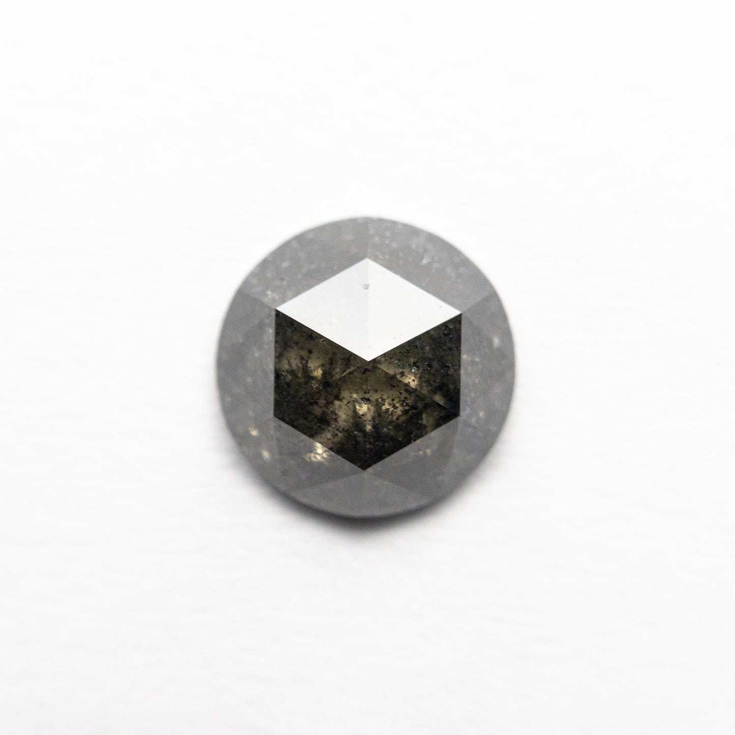 1.24ct 7.03x6.98x3.16mm ラウンド ローズカット 23179-25