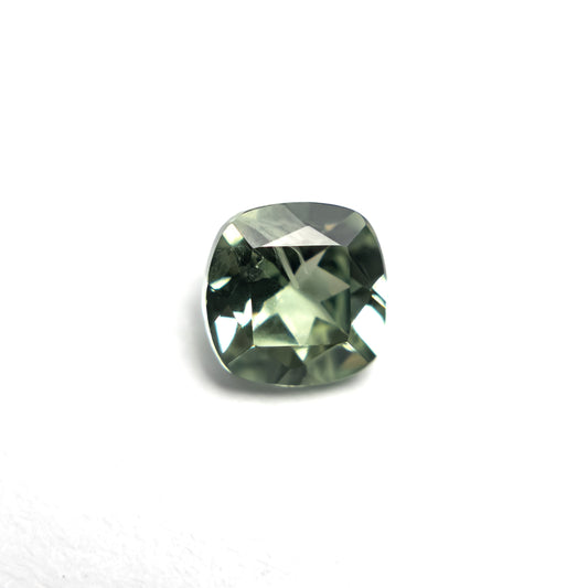 0.70ct 5.02x4.98x3.14mm クッションブリリアントサファイア 23466-09