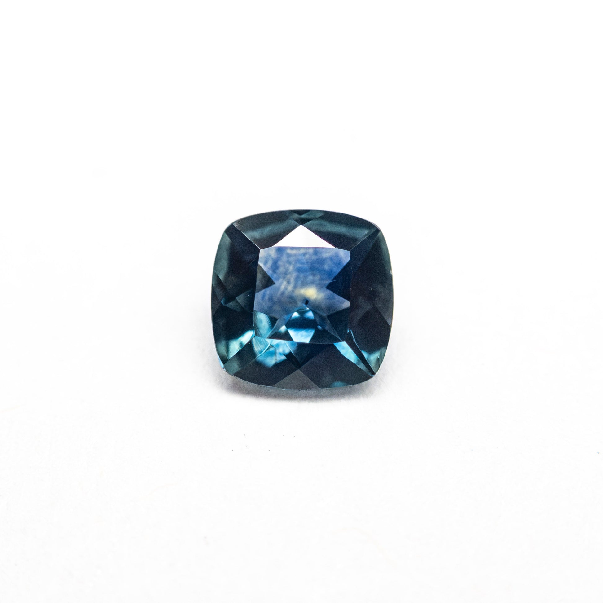 0.63ct 5.08x5.07x2.76mm クッションブリリアントサファイア 23466-23