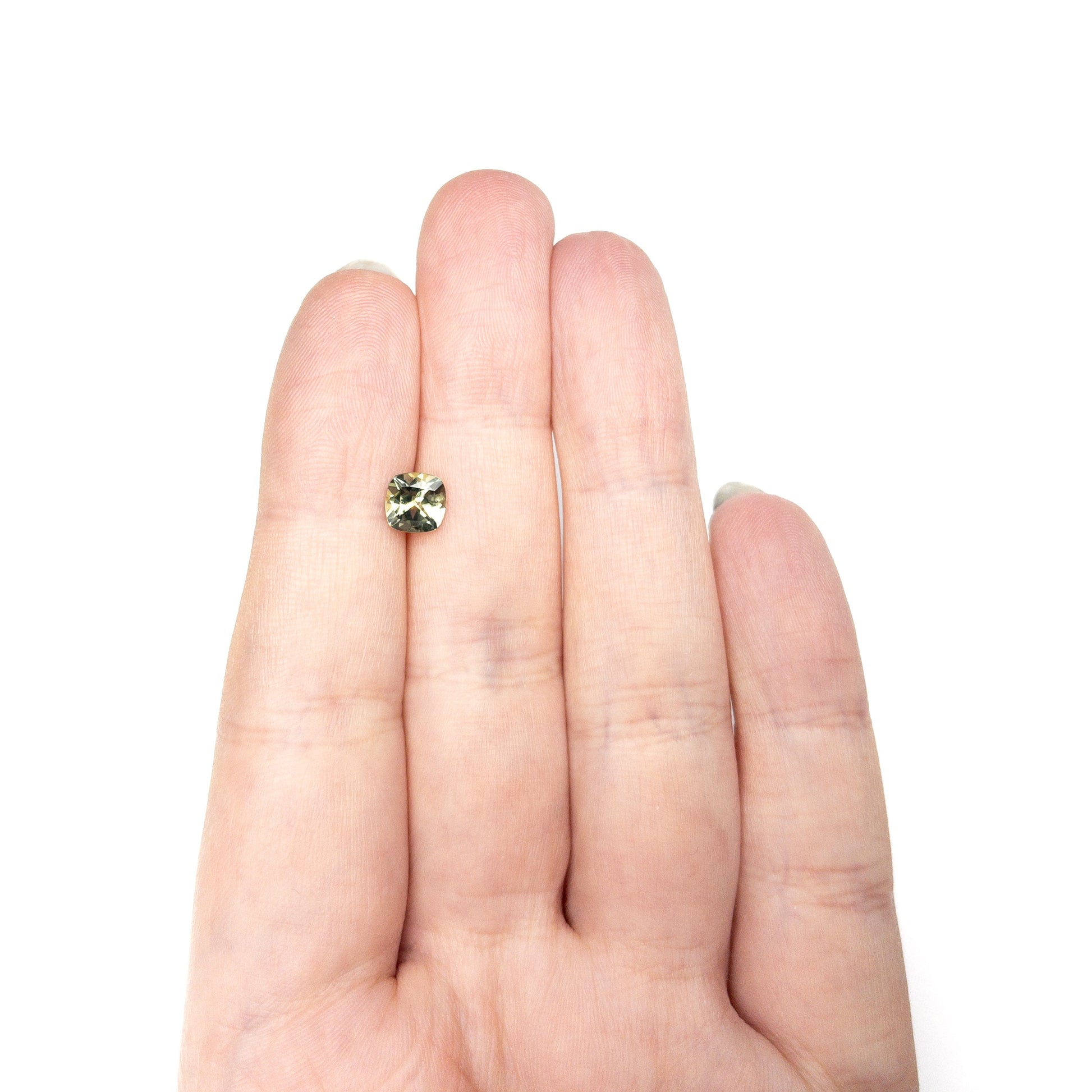 1.25カラット 6.07x6.04x3.98mm クッションブリリアント サファイア 23468-02