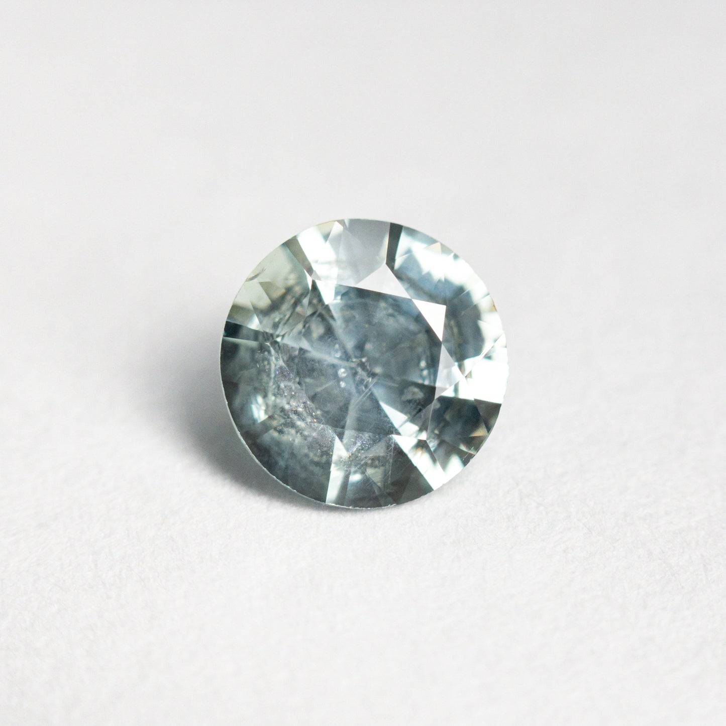 1.24ct 6.62x6.59x4.24mm ラウンド ブリリアント サファイア 23686-11