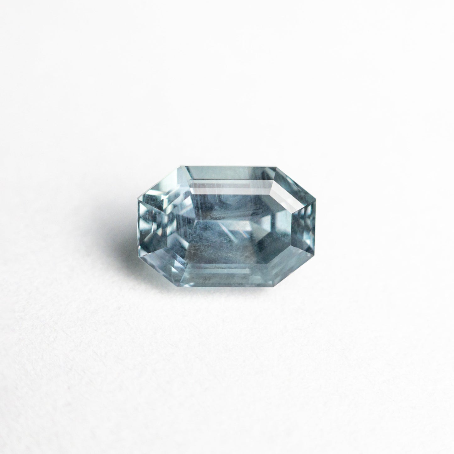 1.12ct 6.59x4.47x3.85mm カット コーナー レクタングル ステップ カット サファイア 23698-04