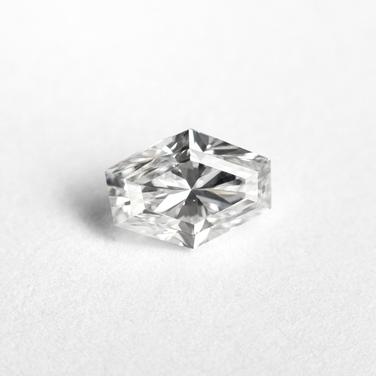 1.00ct 7.36x5.28x3.78mm GIA SI2 E ヘキサゴン ブリリアント 23901-01