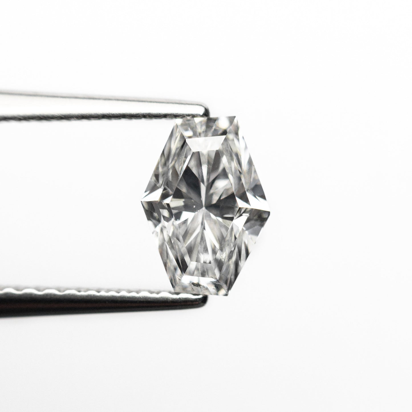 1.00ct 7.36x5.28x3.78mm GIA SI2 E ヘキサゴン ブリリアント 23901-01