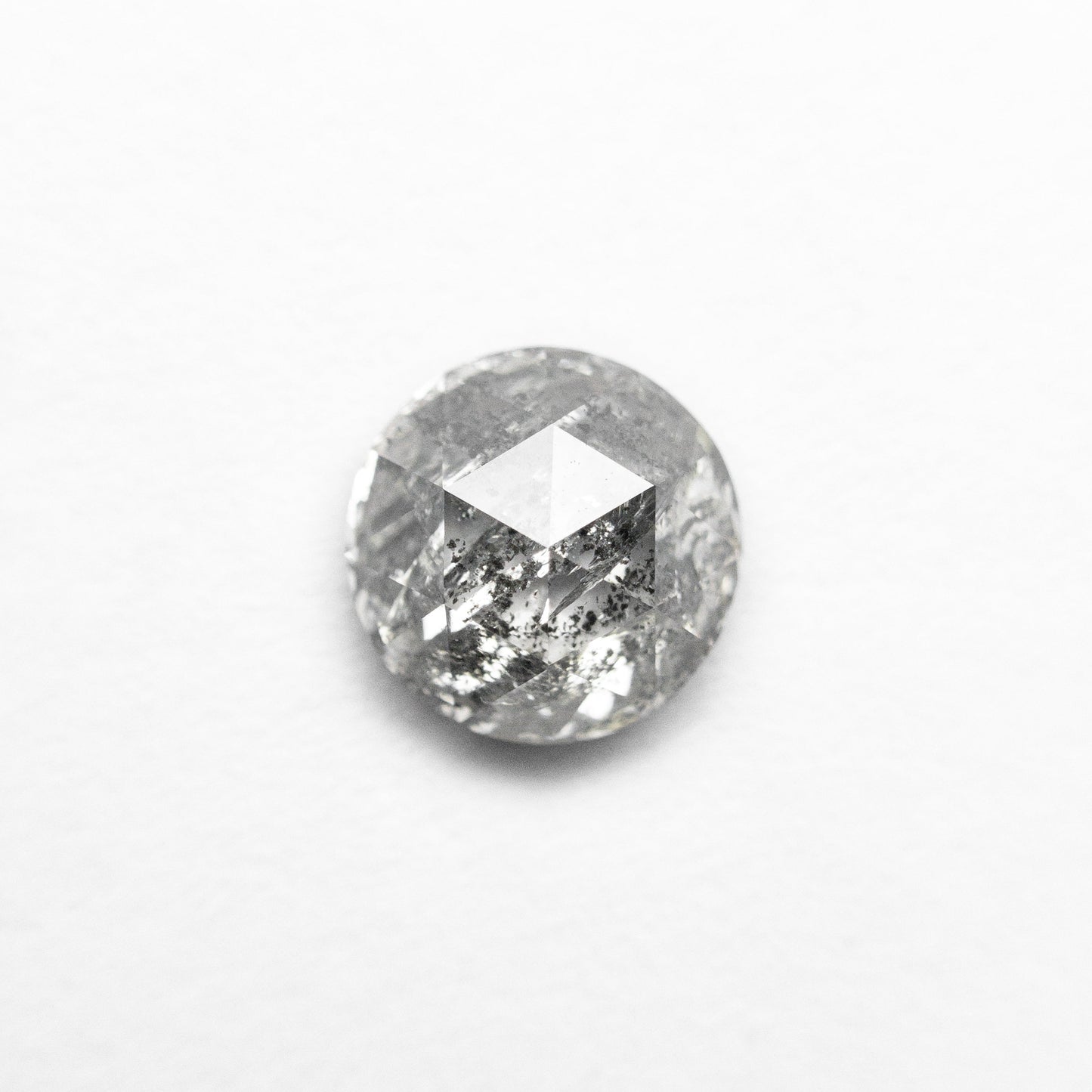 0.97ct 6.09x6.03x3.18mm ラウンド ダブルカット 🇨🇦 24025-01