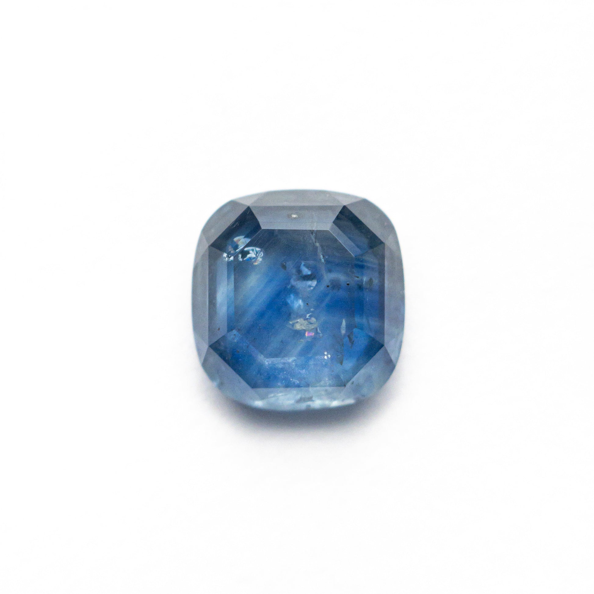 1.98カラット 7.26x7.01x3.24mm クッションポートレートカットサファイア 24197-02