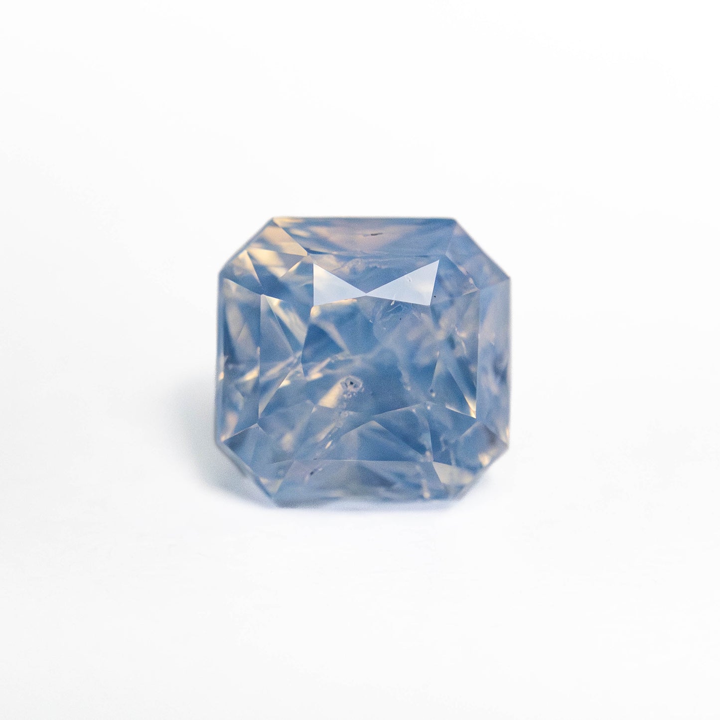 2.55ct 6.72x6.46x6.14mm カットコーナー レクタングル ブリリアント サファイア 24328-01