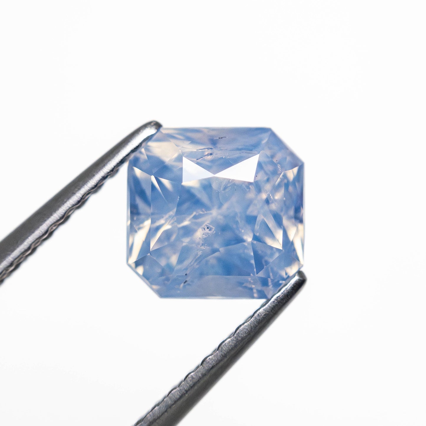 2.55ct 6.72x6.46x6.14mm カットコーナー レクタングル ブリリアント サファイア 24328-01