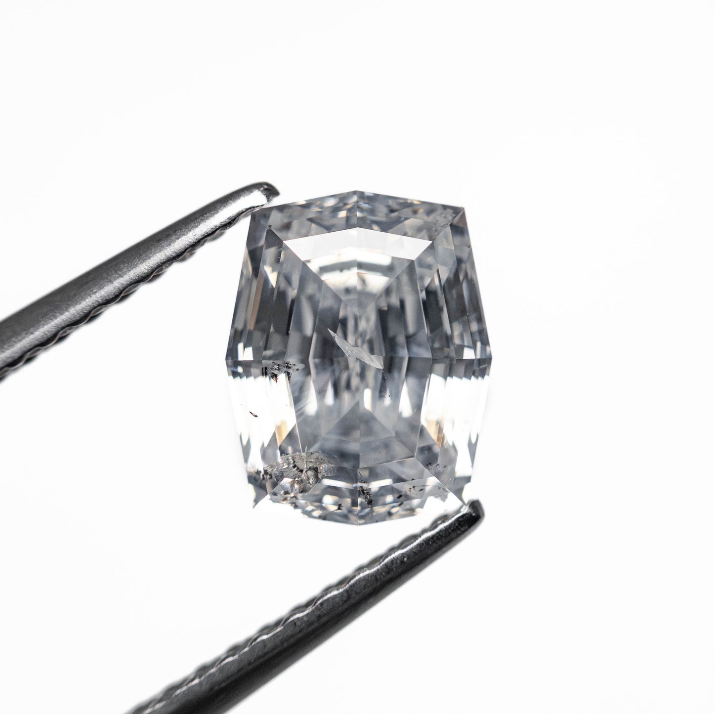 1.62ct 7.48x5.94x4.33mm GIA I2 E ジオ クッション ステップ カット 24527-01