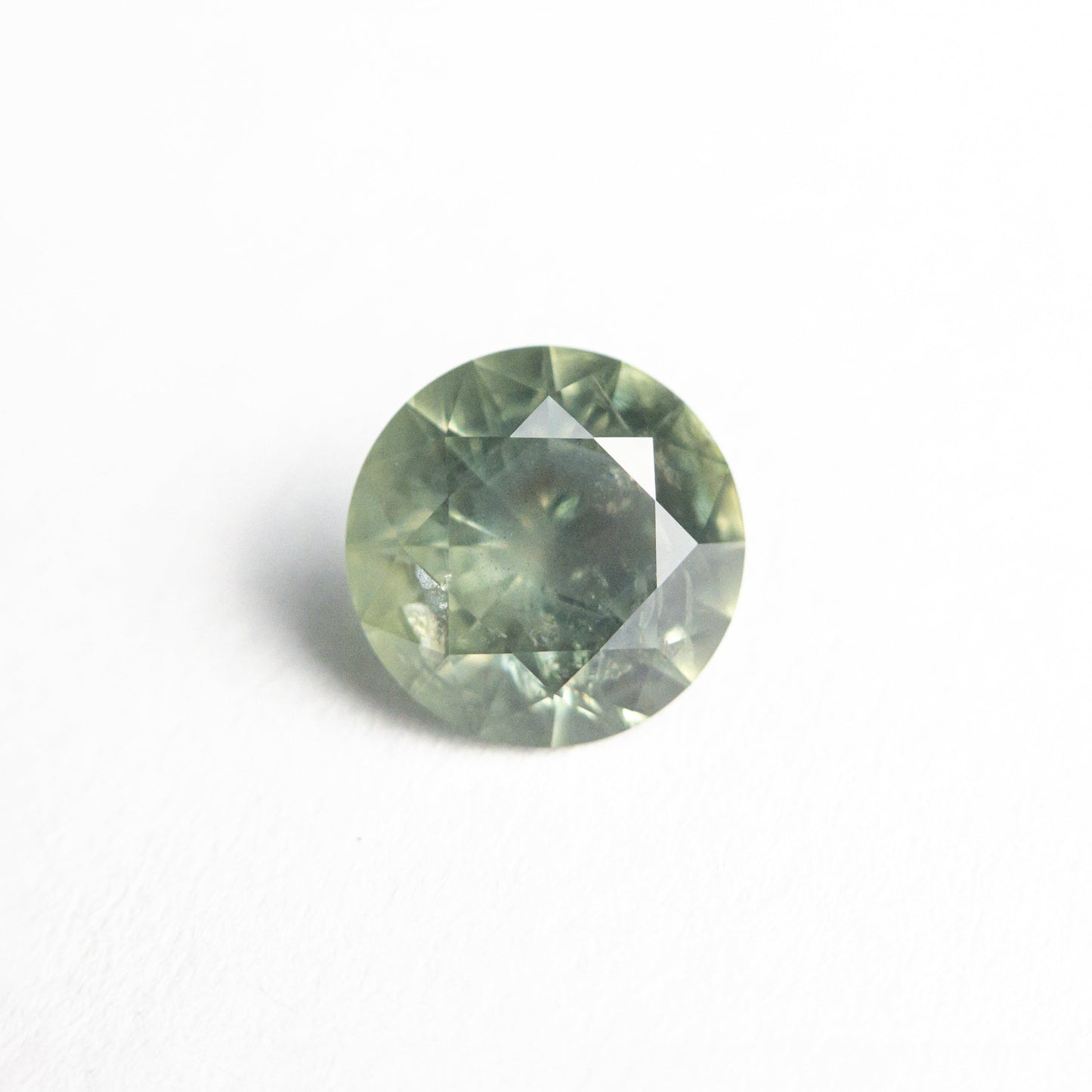 1.19ct 6.52x6.50x3.90mm ラウンドブリリアントサファイア 24745-01