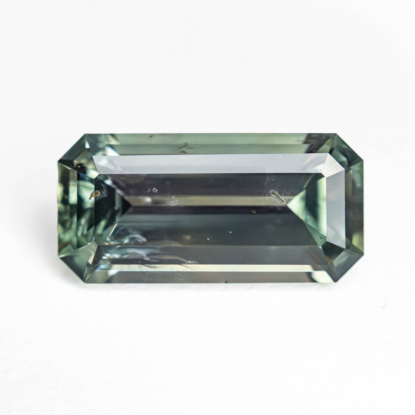 3.10ct 11.89x5.82x4.13mm カットコーナー レクタングル ステップカット サファイア 24822-01