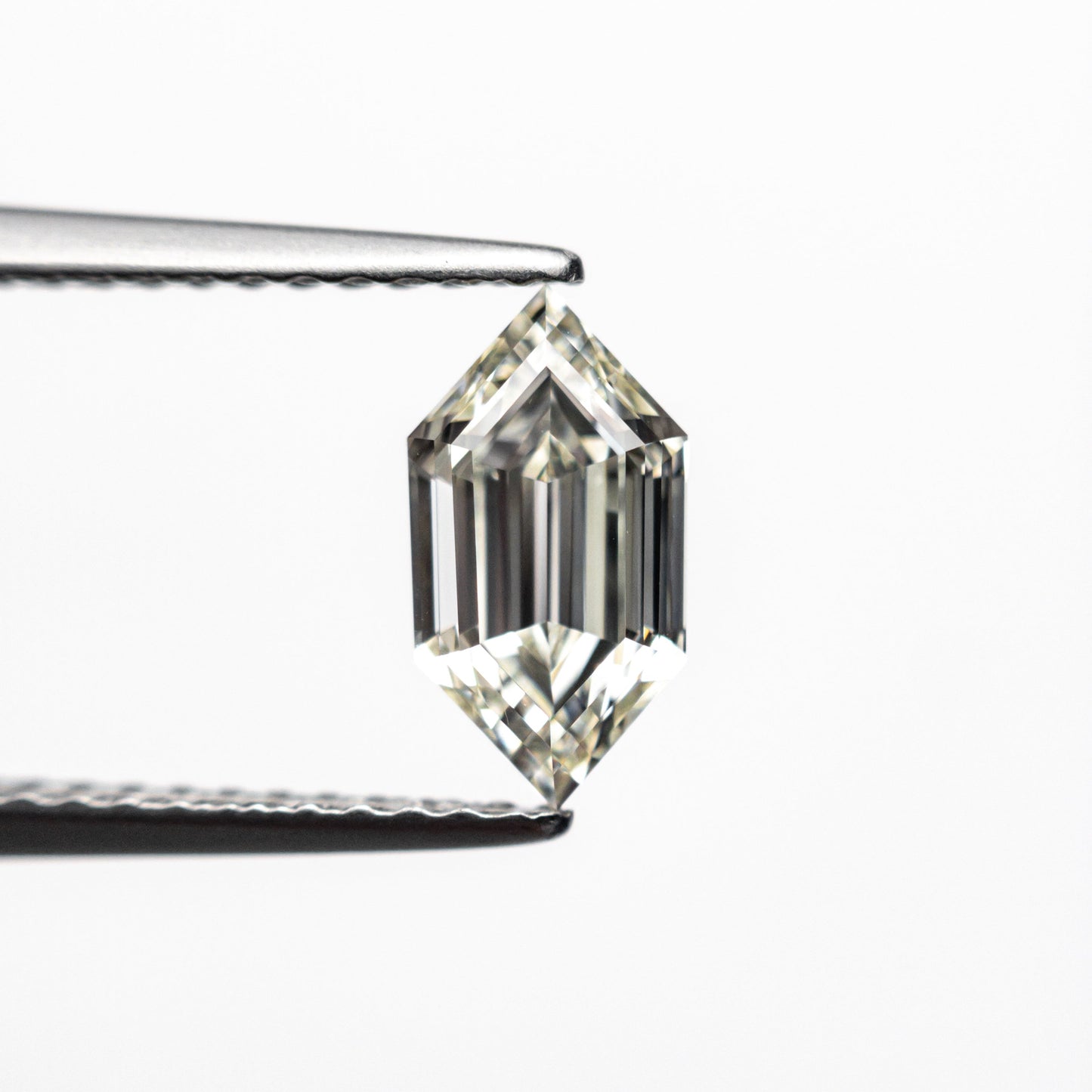 1.01ct 8.80x4.67x3.39mm GIA VVS2 L ヘキサゴン ステップカット 25078-01
