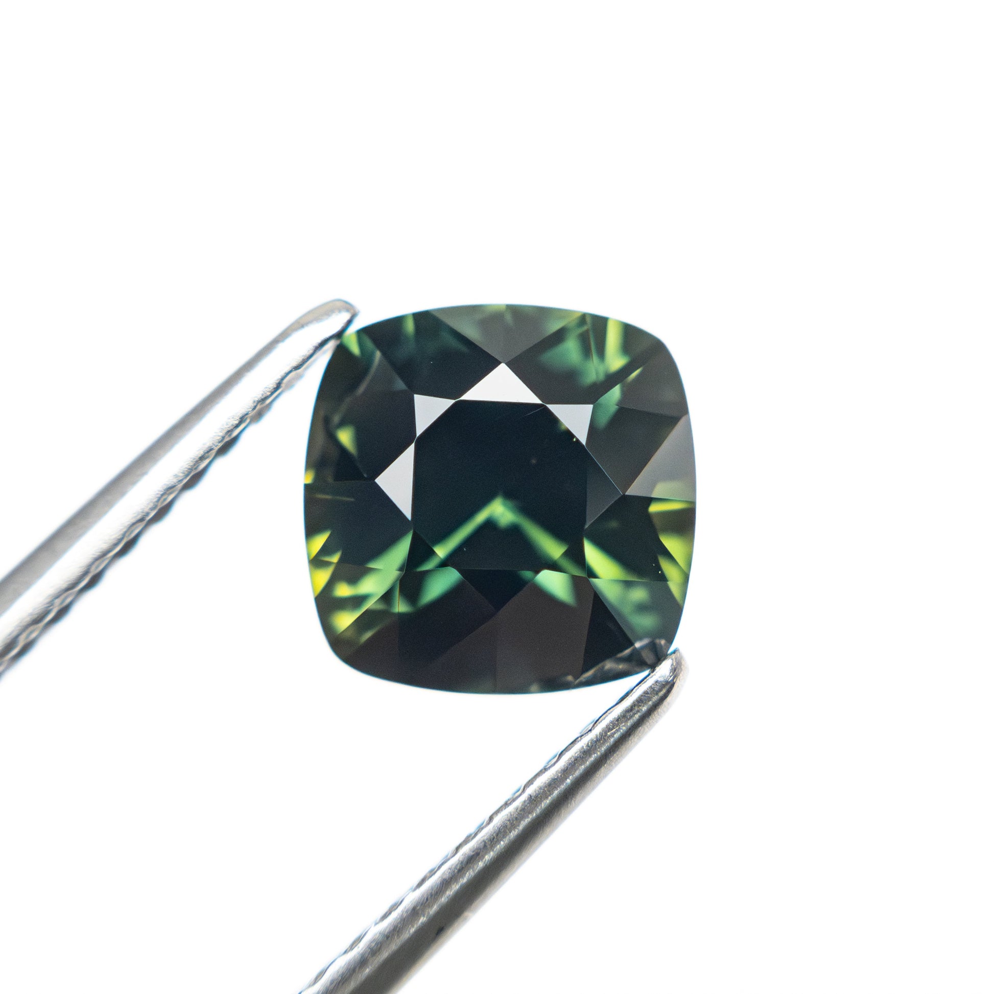 2.02ct 7.16x7.15x5.00mm クッションブリリアント サファイア 25376-01