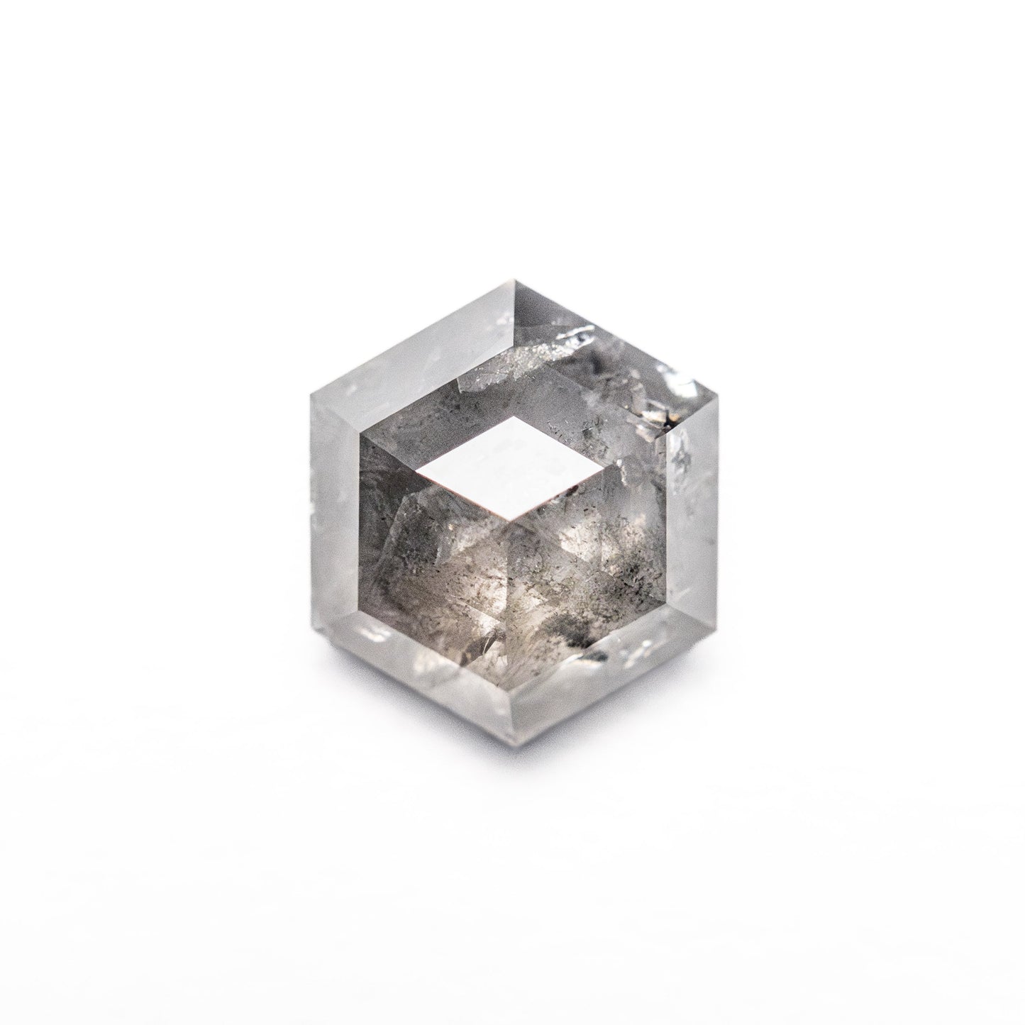 1.53ct 7.83x6.85x3.62mm ヘキサゴン ローズカット 25452-11