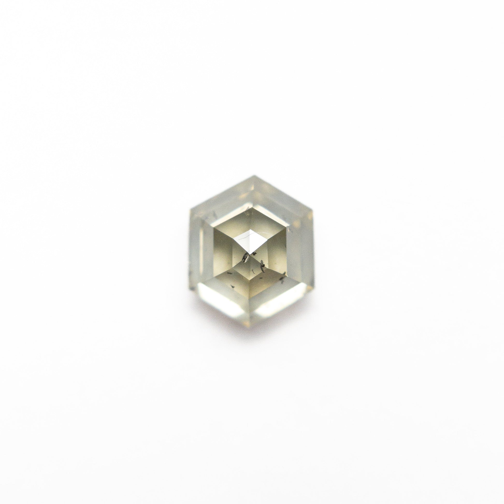 1.07ct 6.36x5.29x3.98mm ヘキサゴンステップカット 25455-11