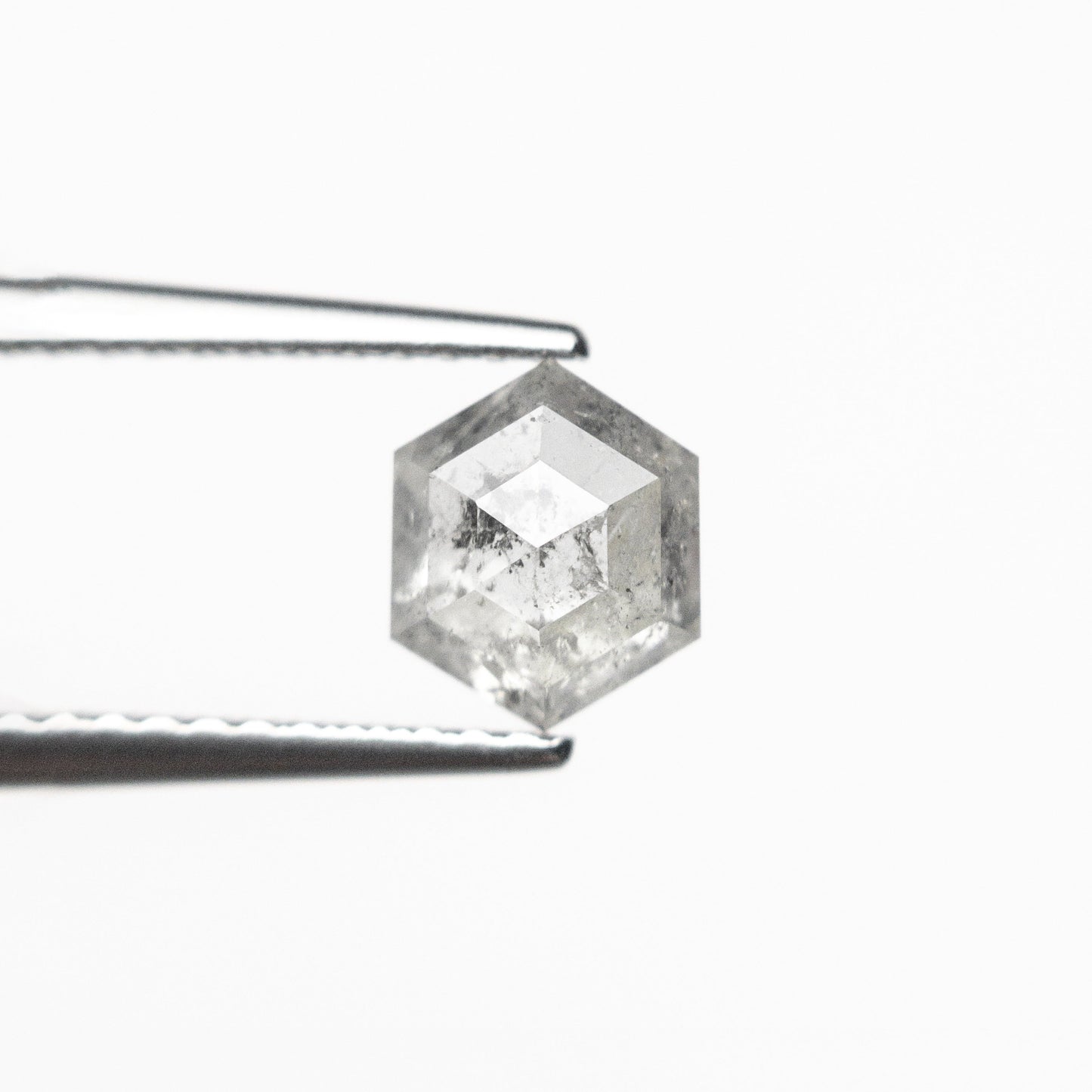 1.15カラット 6.68x5.57x3.55mm ヘキサゴン ローズカット 25457-28