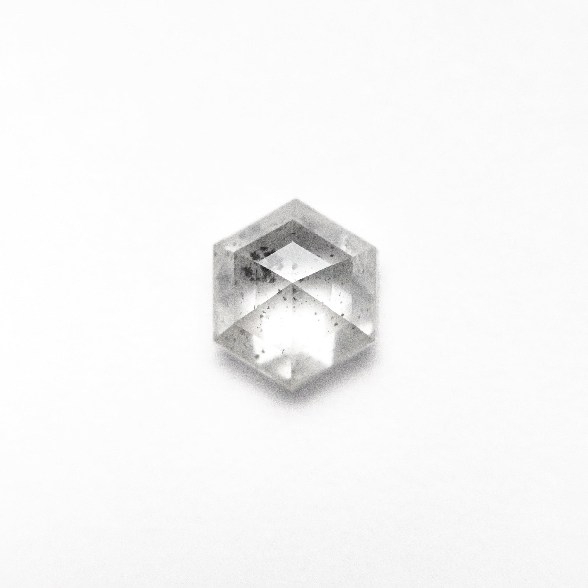 0.93カラット 6.43x5.53x3.14mm ヘキサゴン ローズカット 25457-29