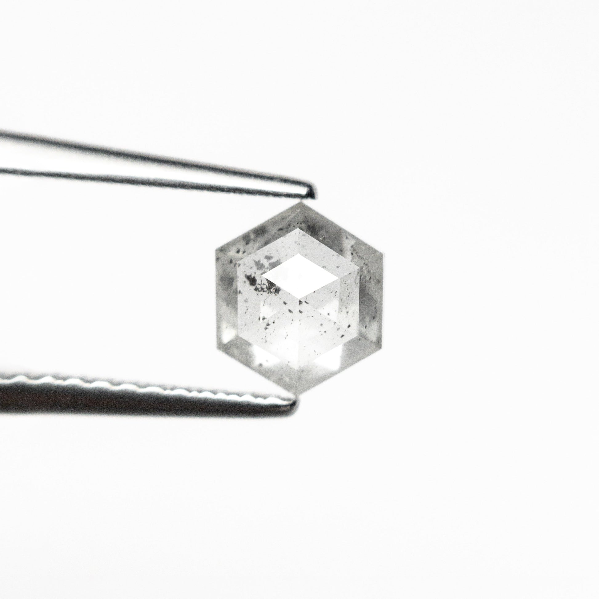 0.93カラット 6.43x5.53x3.14mm ヘキサゴン ローズカット 25457-29