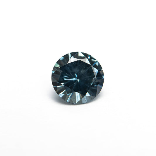 0.76ct 5.56x5.55x3.45mm Round Brilliant Sapphire 26134-10